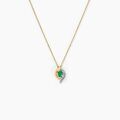Histoire d'Or Collier Lydia Or Jaune Emeraude