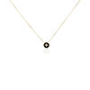 Histoire d'Or Collier Talisman Or Jaune Agate Diamant