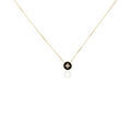 Histoire d'Or Collier Talisman Or Jaune Agate Diamant