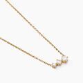 Histoire d'Or Collier Tryphena Or Jaune Diamant Synth&eacute;tique