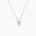 Histoire d'Or Collier Ptolema Or Jaune Diamant Synth&eacute;tique