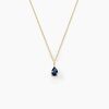 Histoire d'Or Collier Pluie D'Eclat Or Jaune Saphir