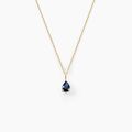 Histoire d'Or Collier Pluie D'Eclat Or Jaune Saphir