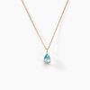 Histoire d'Or Collier Goutte Or Jaune Topaze