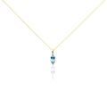 Colliers sur Grenoble : Histoire d'Or Collier Raquel Or Jaune Topaze