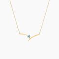 Colliers sur Grenoble : Histoire d'Or Collier Renaldine Or Jaune Topaze