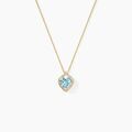 Histoire d'Or Collier Rosaline Or Jaune Topaze Et Oxyde De Zirconium