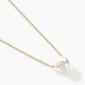 Histoire d'Or Collier Sissy Or Jaune Perle De Culture