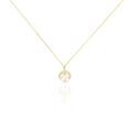 Histoire d'Or Collier Aloys Or Jaune Perle De Culture Et Oxyde De Zirconium