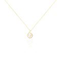 Histoire d'Or Collier Lucinda Or Jaune Perle De Culture Et Oxyde De Zirconium