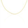 Histoire d'Or Cha&icirc;ne Esma Maille Alternee 1/3 Or Jaune