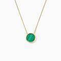 Histoire d'Or Collier Lucky Gems Or Jaune Malachite