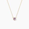 Histoire d'Or Collier Arenale Or Jaune Amethyste
