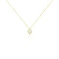 Histoire d'Or Collier Rosaline Or Jaune Oxyde De Zirconium