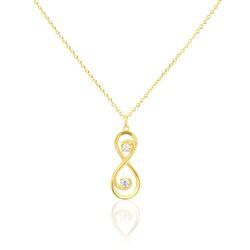 Histoire d'Or Collier Ademar Or Jaune Oxyde De Zirconium