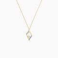 Colliers sur Grenoble : Histoire d'Or Collier Eye Or Jaune Oxyde De Zirconium