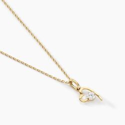 Histoire d'Or Collier Romance Or Jaune Oxyde De Zirconium