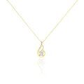 Histoire d'Or Collier Koline Or Jaune Oxyde De Zirconium