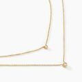 Histoire d'Or Collier Virguinia Or Jaune Oxyde De Zirconium