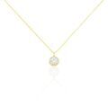 Histoire d'Or Collier Adil Or Jaune Oxyde De Zirconium