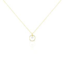 Histoire d'Or Collier Salvine Or Jaune Perle De Culture