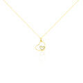 Histoire d'Or Collier Griseldis Or Jaune Oxyde