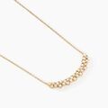 Colliers sur Grenoble : Histoire d'Or Collier Sparkle Or Jaune Oxyde De Zirconium