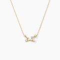 Histoire d'Or Collier Orion Or Jaune Oxyde De Zirconium