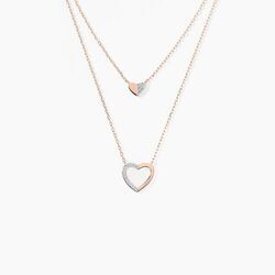Histoire d'Or Collier Emilia Or Rose Diamant