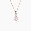 Histoire d'Or Collier Or Rose Clothilde Quartz