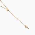Histoire d'Or Collier Evelina Croix Maille Boule Or Jaune