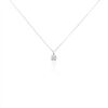 Histoire d'Or Collier Charlene Or Blanc Diamant Synthetique