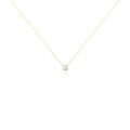 Histoire d'Or Collier Collection Aphrodite Or Jaune Diamant Synthetique