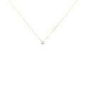 Colliers sur Grenoble : Histoire d'Or Collier Aphrodite Or Jaune Diamant Synthetique
