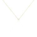 Histoire d'Or Collier Or Jaune Aphrodite Diamant Synthetique