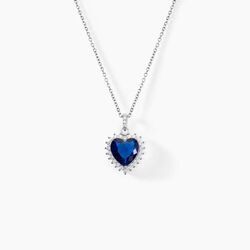 Histoire d'Or Collier Argent Sphinx Pierre