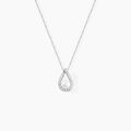 Histoire d'Or Collier Sohaliaae Argent Blanc Perle De Culture Et Oxyde De Zirconium