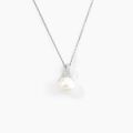 Histoire d'Or Collier Albine Argent Blanc Perle De Culture Et Oxyde De Zirconium