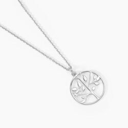 Histoire d'Or Collier Mely Argent Blanc