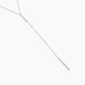Histoire d'Or Collier Katell Argent Blanc