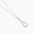 Histoire d'Or Collier Sila Argent Blanc