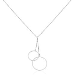 Histoire d'Or Collier Chayann Argent Blanc
