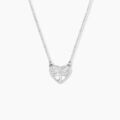 Histoire d'Or Collier Elwenn Argent Blanc