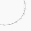 Colliers sur Grenoble : Histoire d'Or Collier Elea Argent Blanc