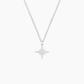 Colliers sur Grenoble : Histoire d'Or Collier Wiem Argent Blanc