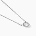 Colliers sur Grenoble : Histoire d'Or Collier Peytone Argent Blanc