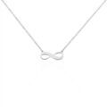 Histoire d'Or Collier Abelae Argent Blanc