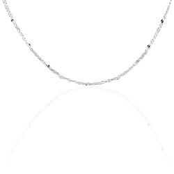 Histoire d'Or Collier Adelaide Argent Blanc