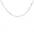 Histoire d'Or Collier Adelaide Argent Blanc