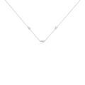 Colliers sur Grenoble : Histoire d'Or Collier Argent Blanc Astria